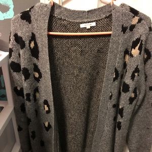 Cheetah cardigan